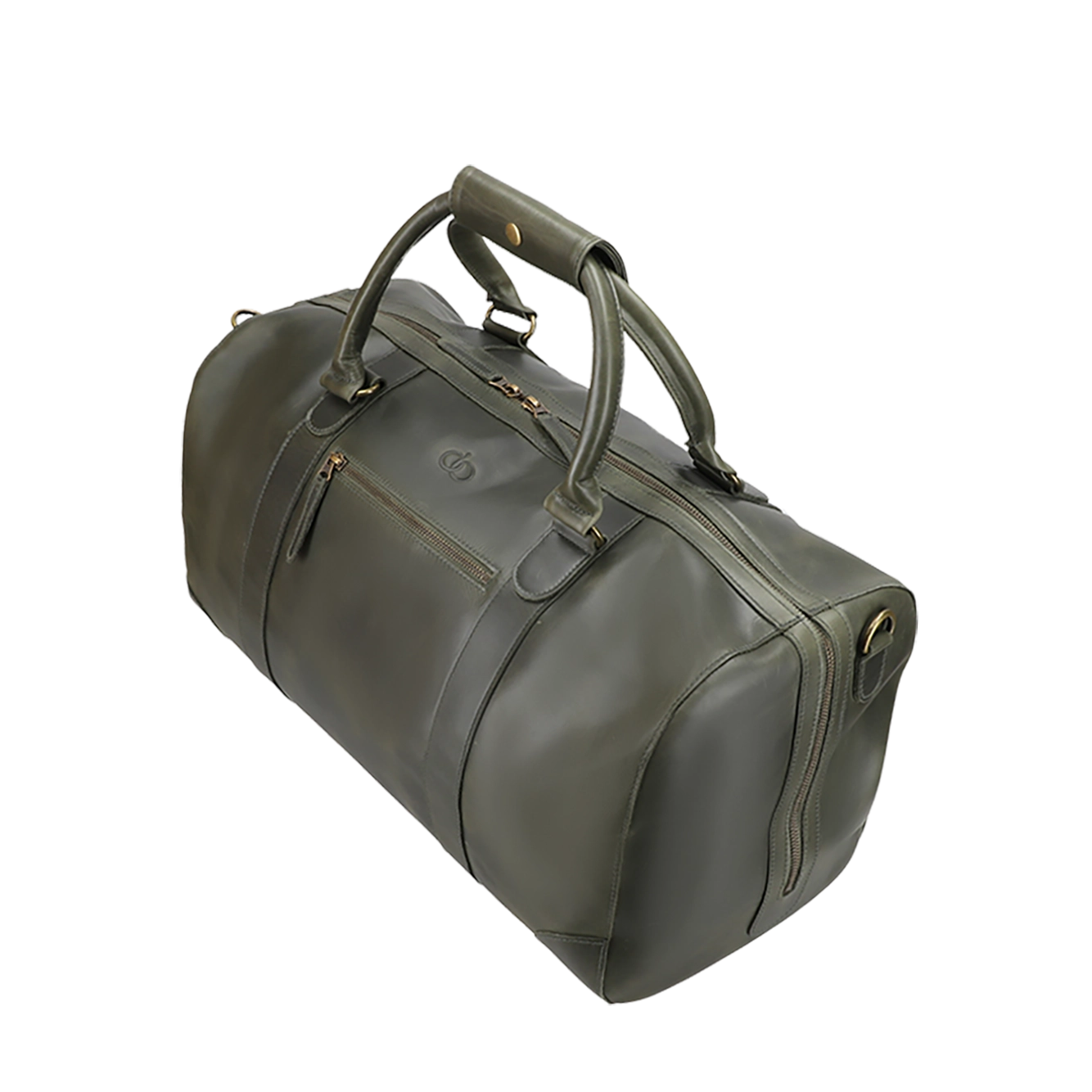 Leather Duffel Bag for Men, Harber by Obi Pelle