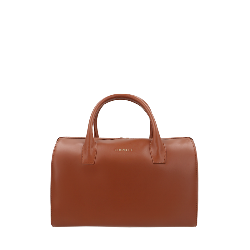 Leather Handbag for Women in Delta Tan, Lyon by Obi Pelle