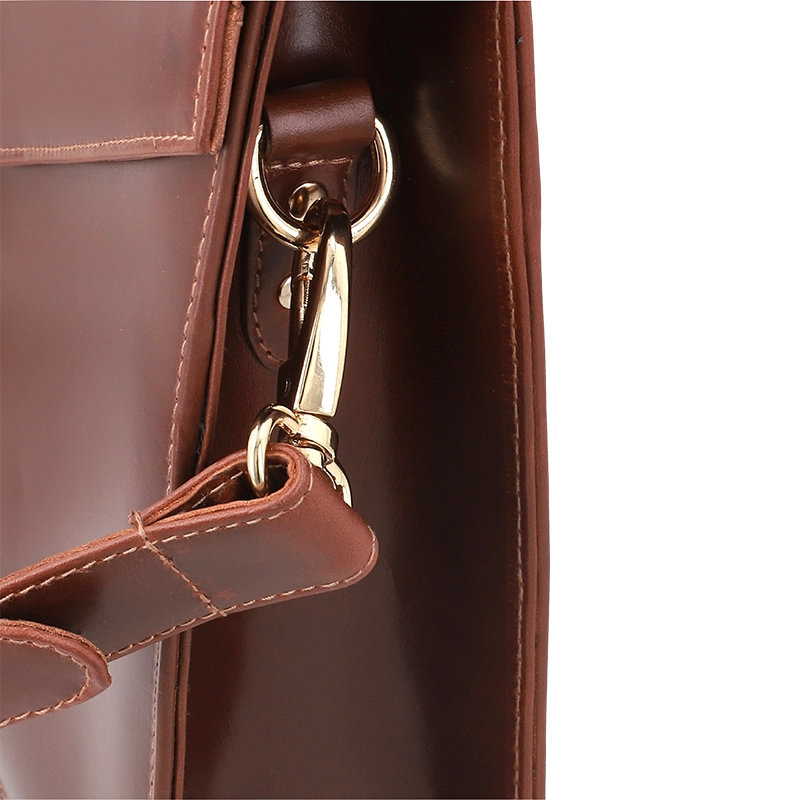 Leather Messenger Bag for Men in Geneva Brown, Oscar by Obi Pelle#Color_Geneva Brown