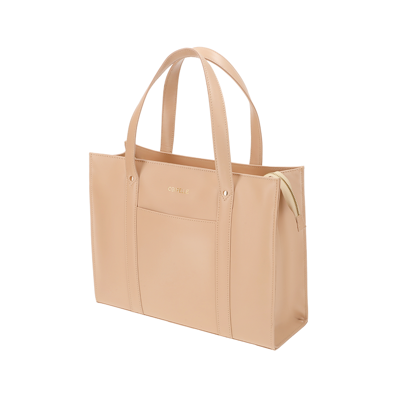Leather Tote Bag for Women in Delta Pink, Kate by Obi Pelle
