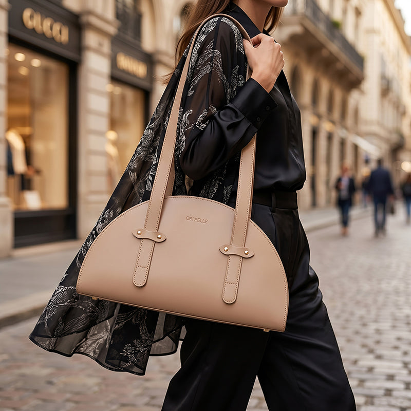 Leather Handbag for Women, Luna by Obi Pelle