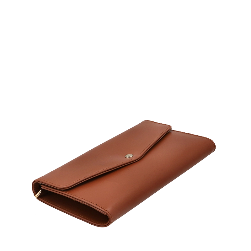 Leather Clutch for Women in Delta Tan, Rome by Obi Pelle