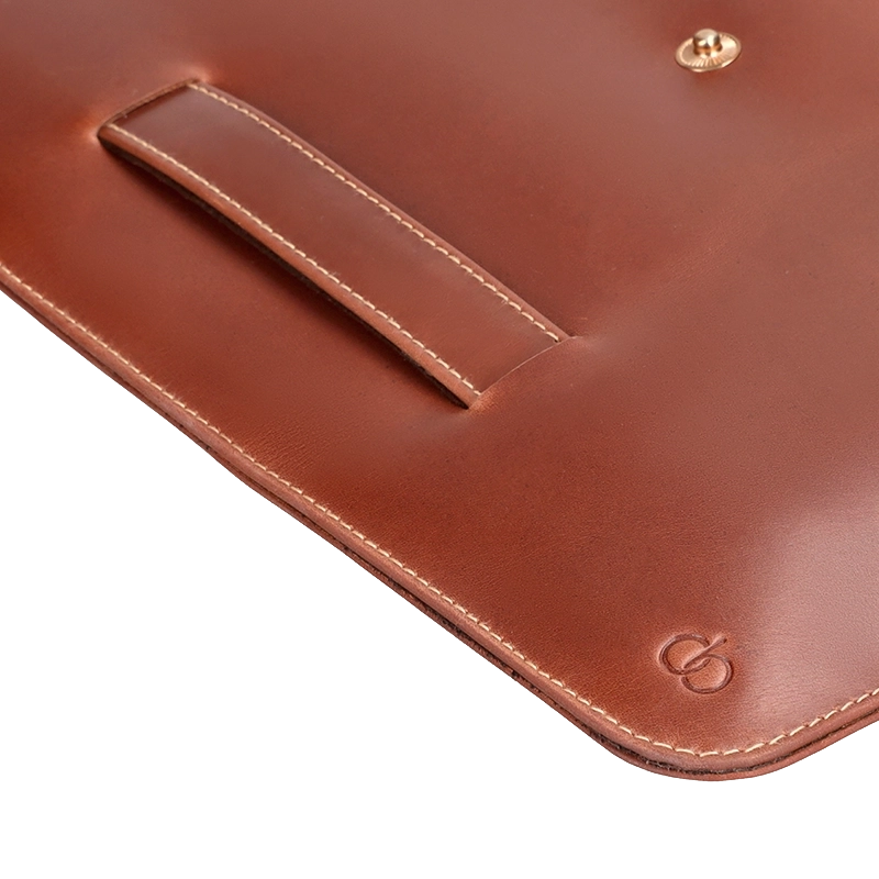 Leather Laptop Sleeve for Men, Cooper by Obi Pelle
