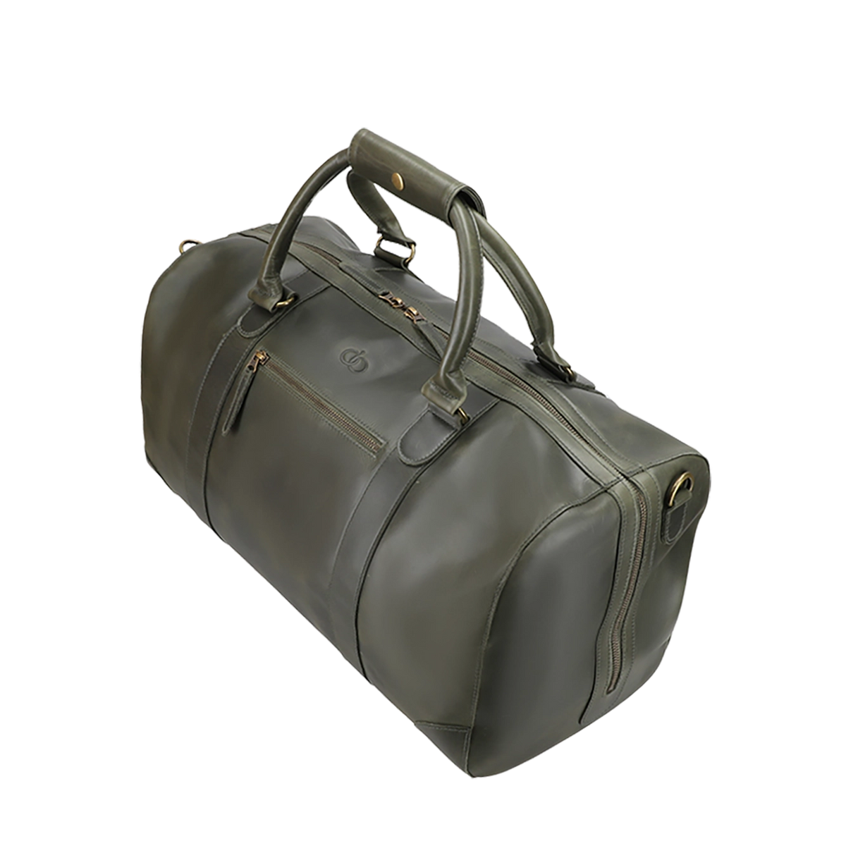 Leather Duffel Bag for Men, Harber by Obi Pelle