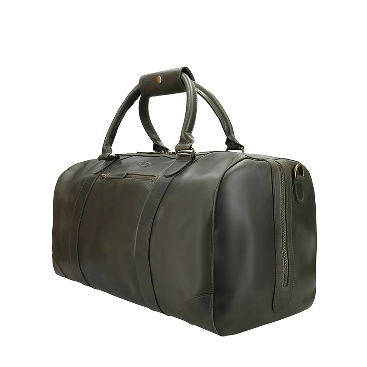 Leather Duffel Bag for Men, Harber by Obi Pelle