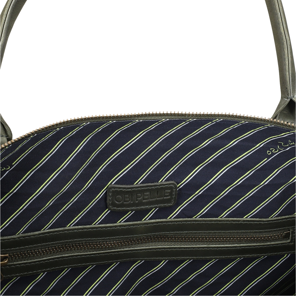 Leather Duffel Bag for Men, Harber by Obi Pelle