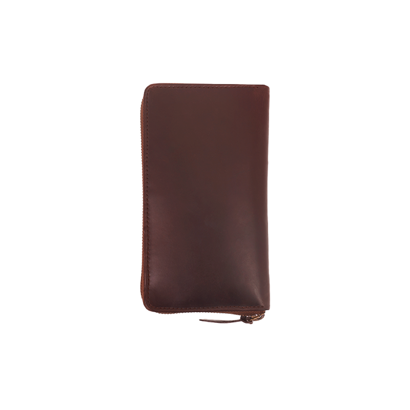 Leather Wallet for Men in Crazy Brown, Coach by Obi Pelle