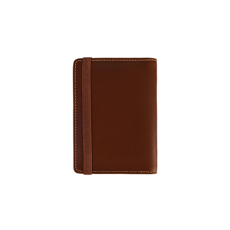Leather Travel Accessory for Men in Geneva Brown, Agent by Obi Pelle