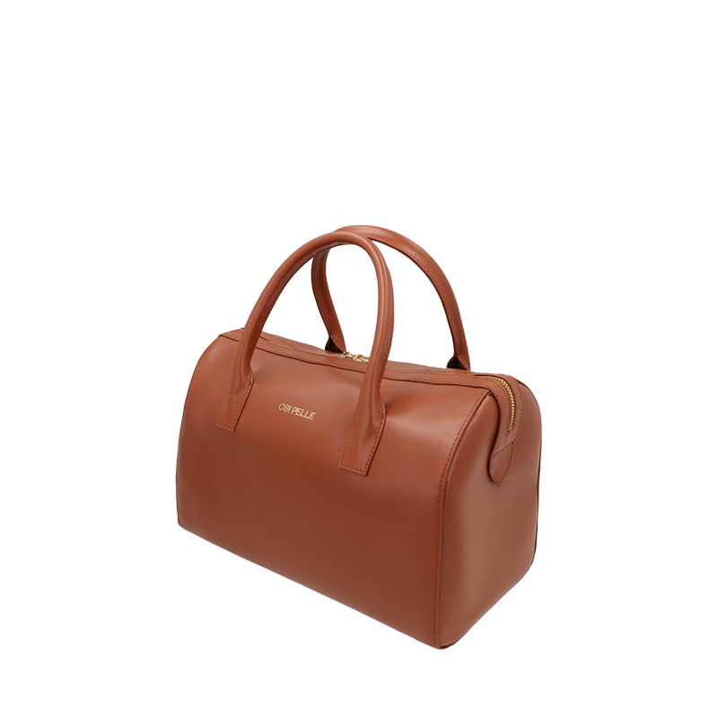 Leather Handbag for Women in Delta Tan, Lyon by Obi Pelle