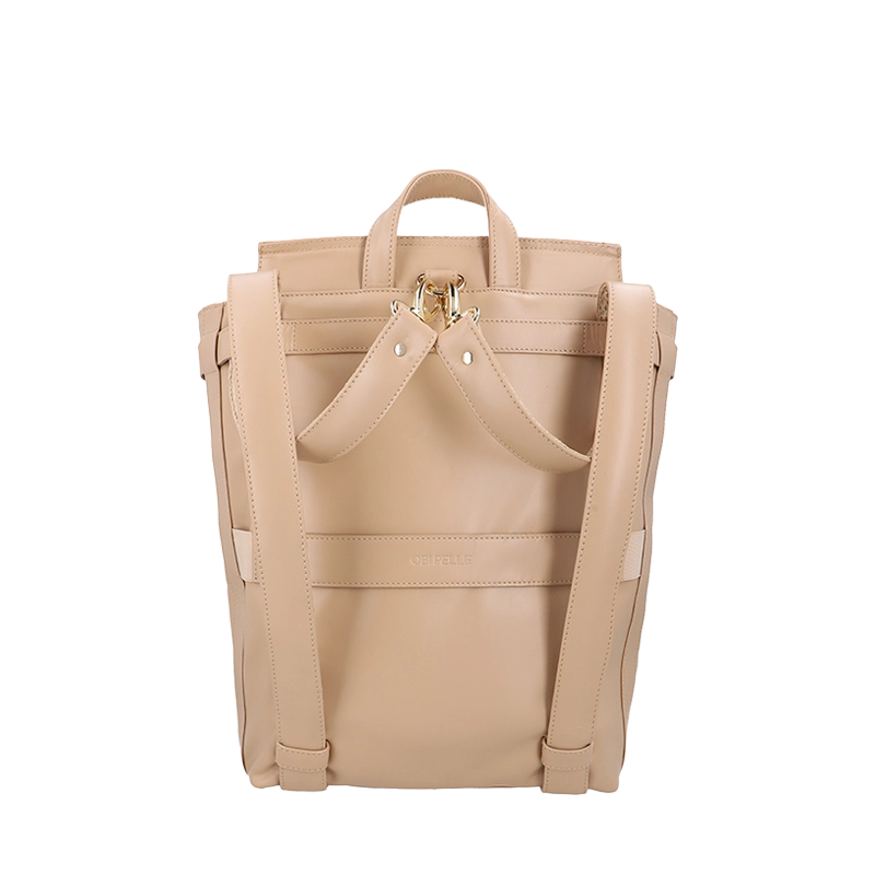 Leather Backpack for Women in Delta Pink, Camden by Obi Pelle