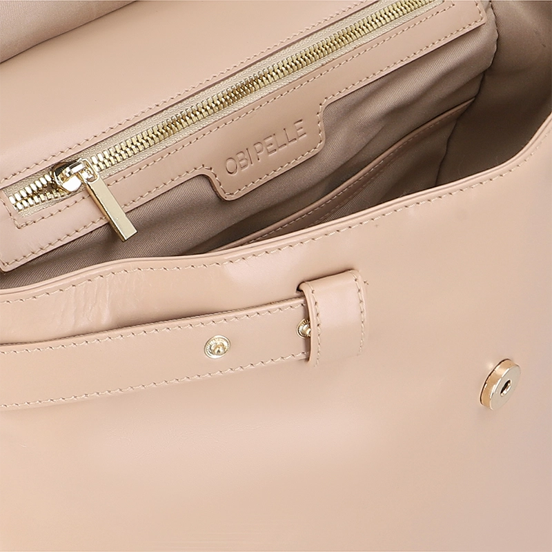 Leather Backpack for Women in Delta Pink, Camden by Obi Pelle