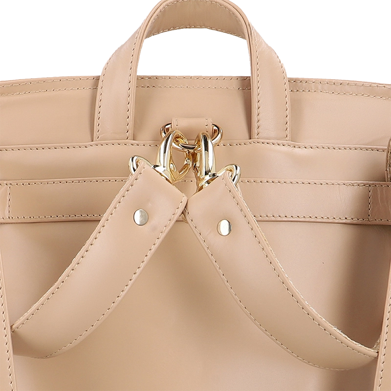 Leather Backpack for Women in Delta Pink, Camden by Obi Pelle