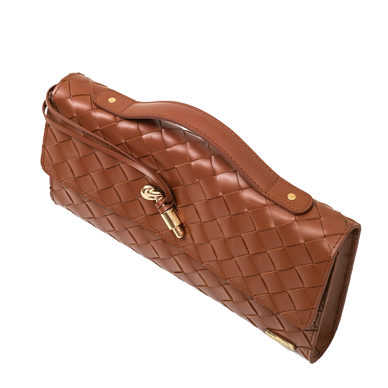Leather Clutch for Women, Noir by Obi Pelle