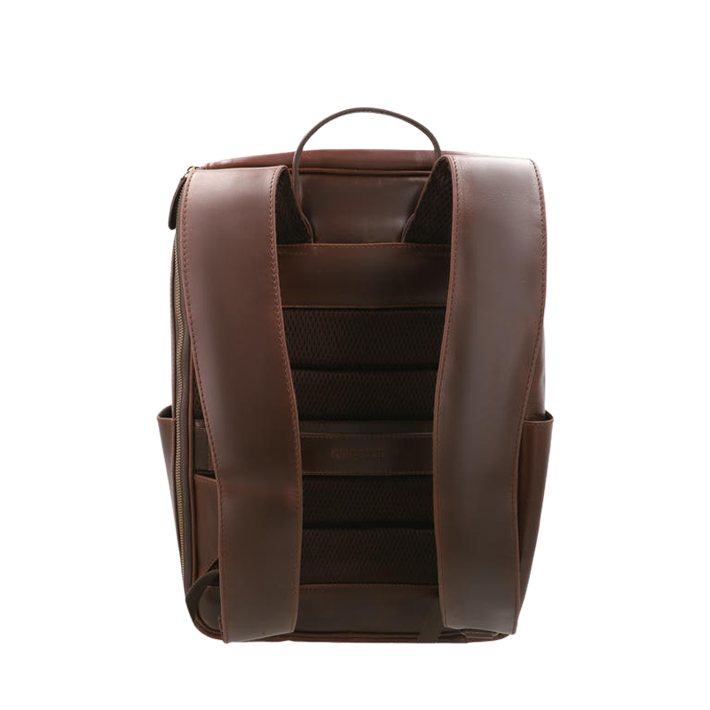 Leather Backpack for Men in Crazy Brown, Specter by Obi Pelle
