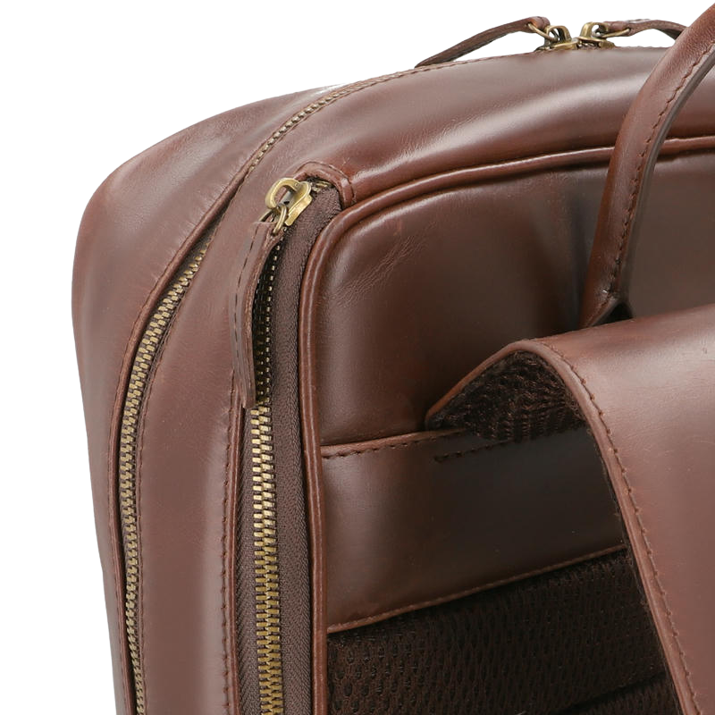 Leather Backpack for Men in Crazy Brown, Specter by Obi Pelle