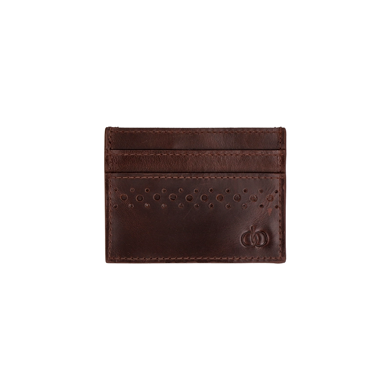 Leather Cardholder for Men in Crazy Brown, Felix by Obi Pelle