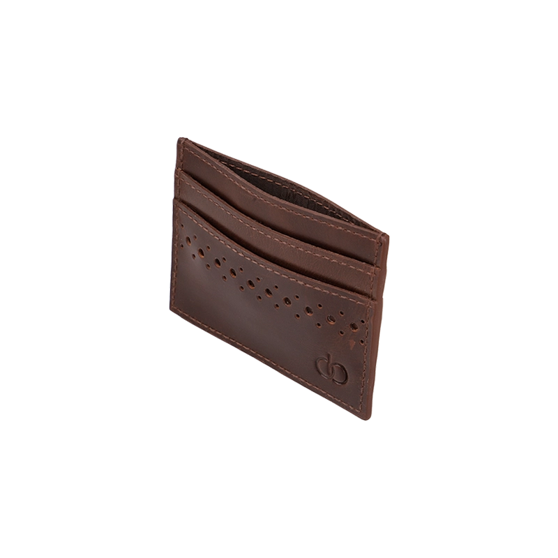 Leather Cardholder for Men in Crazy Brown, Felix by Obi Pelle