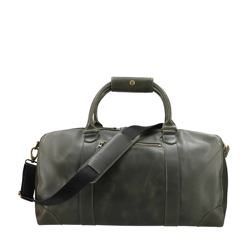 Leather Duffel Bag for Men, Harber by Obi Pelle