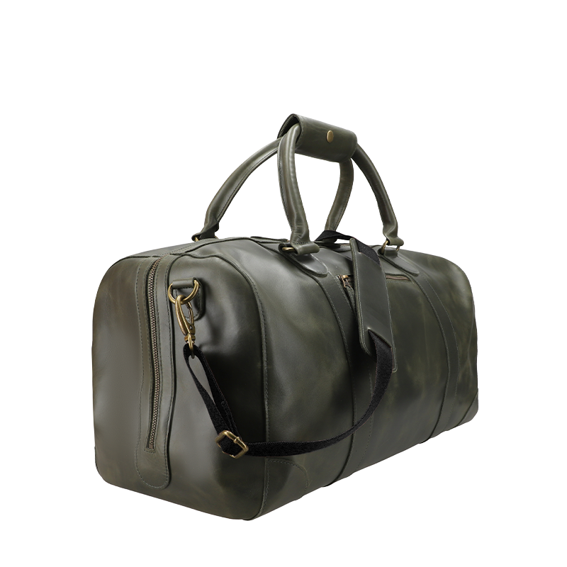 Leather Duffel Bag for Men, Harber by Obi Pelle