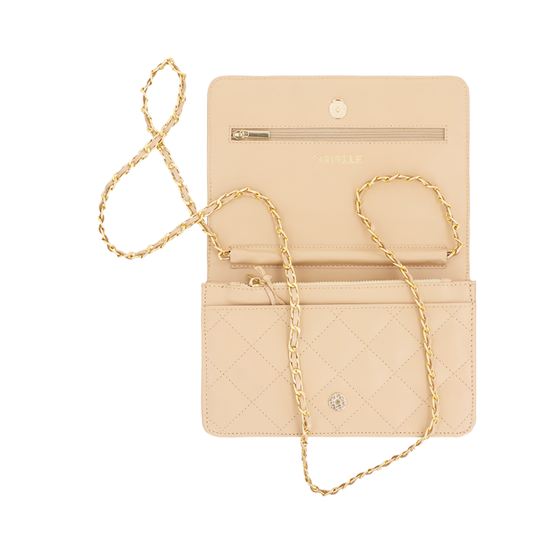 Leather Clutch for Women in Delta Pink, Louis by Obi Pelle