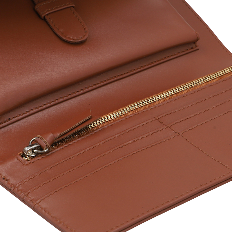 Leather Clutch for Women in Delta Tan, Rome by Obi Pelle
