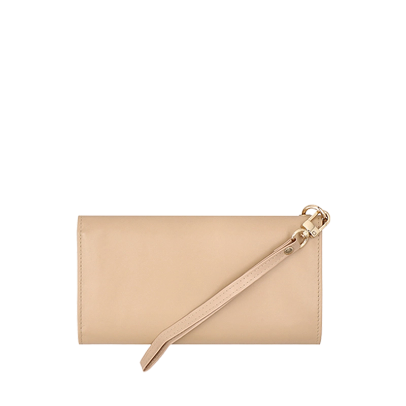 Leather Clutch for Women in Delta Pink, Rome by Obi Pelle