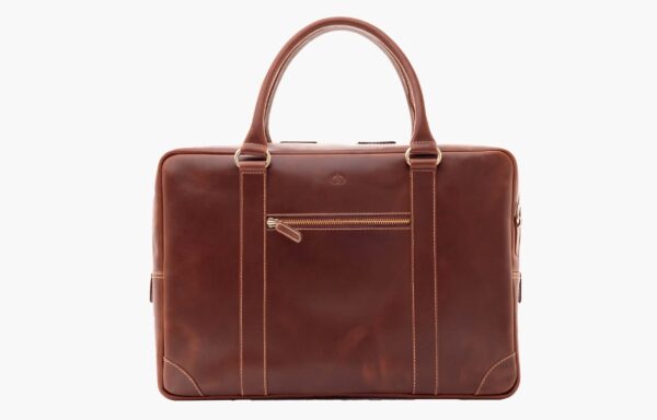 Ambassador Geneva Brown Leather Bags UK 1