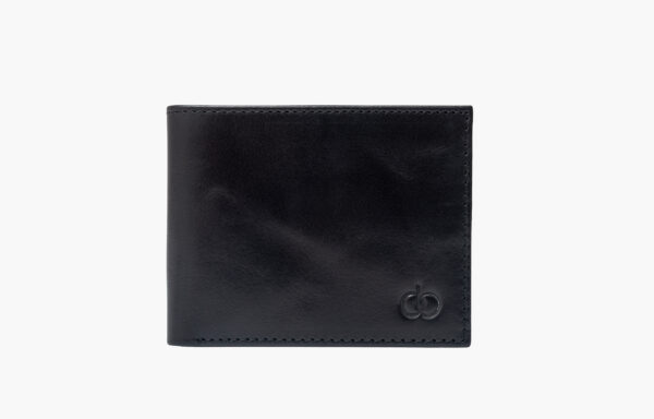 Holly Midnight Black Leather wallet UK 4