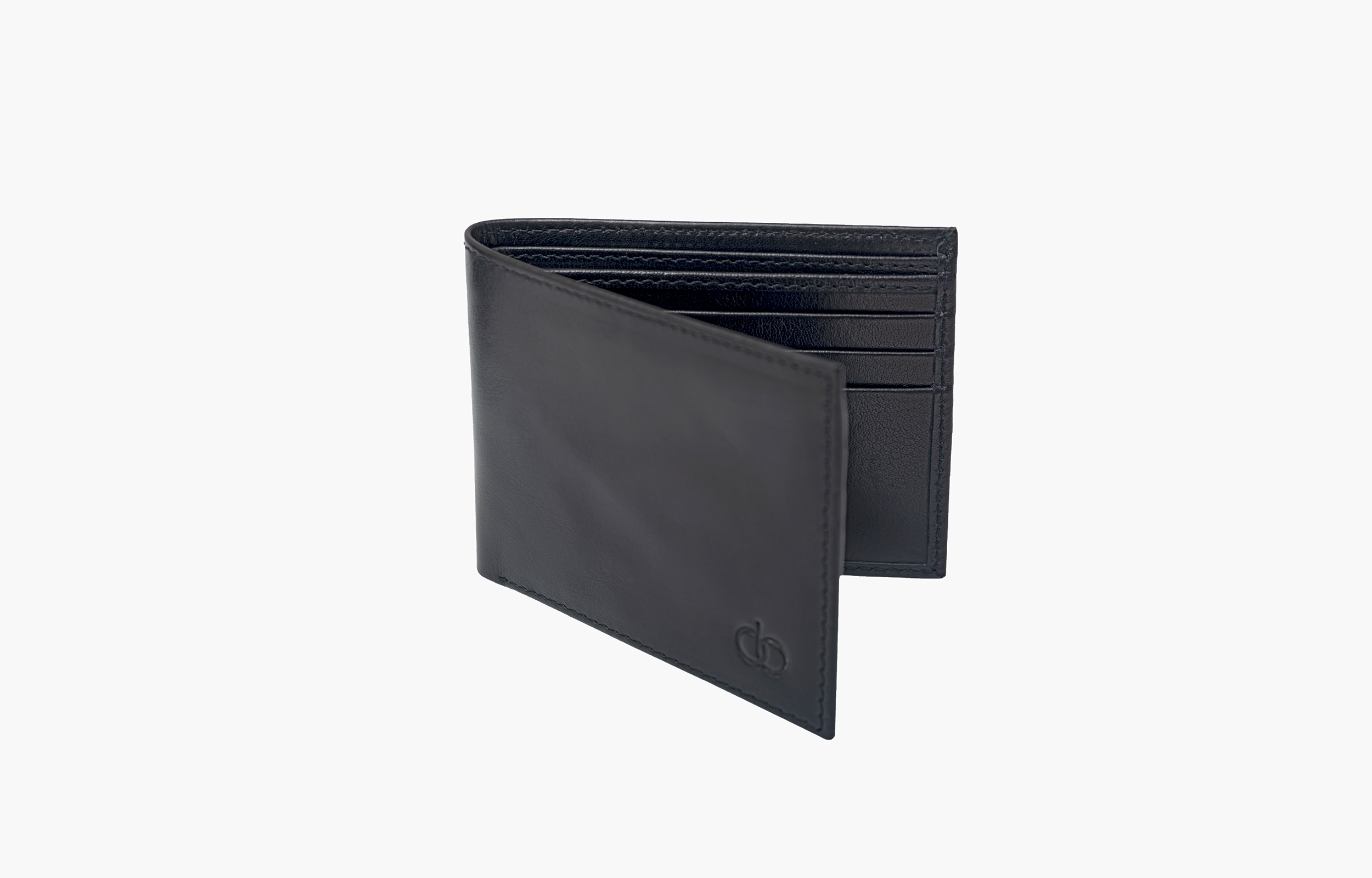 Holly Midnight Black Leather wallet UK 6