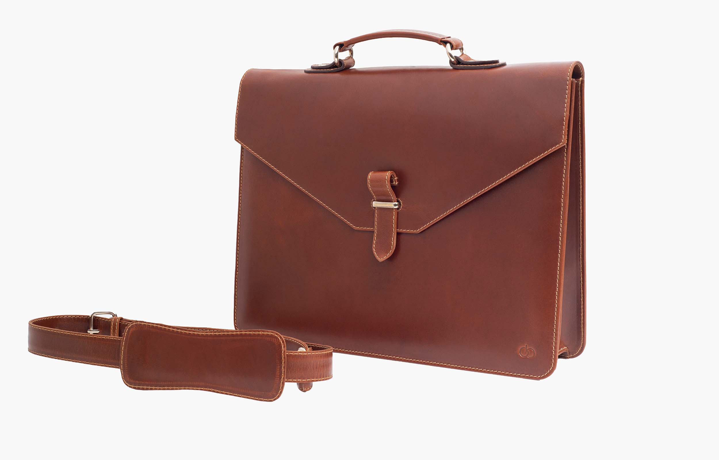 Oscar Geneva Brown Leather Bag UK 5