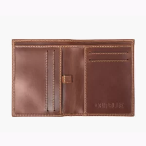 Rio Geneva Brown Leather Card Holder UK 3