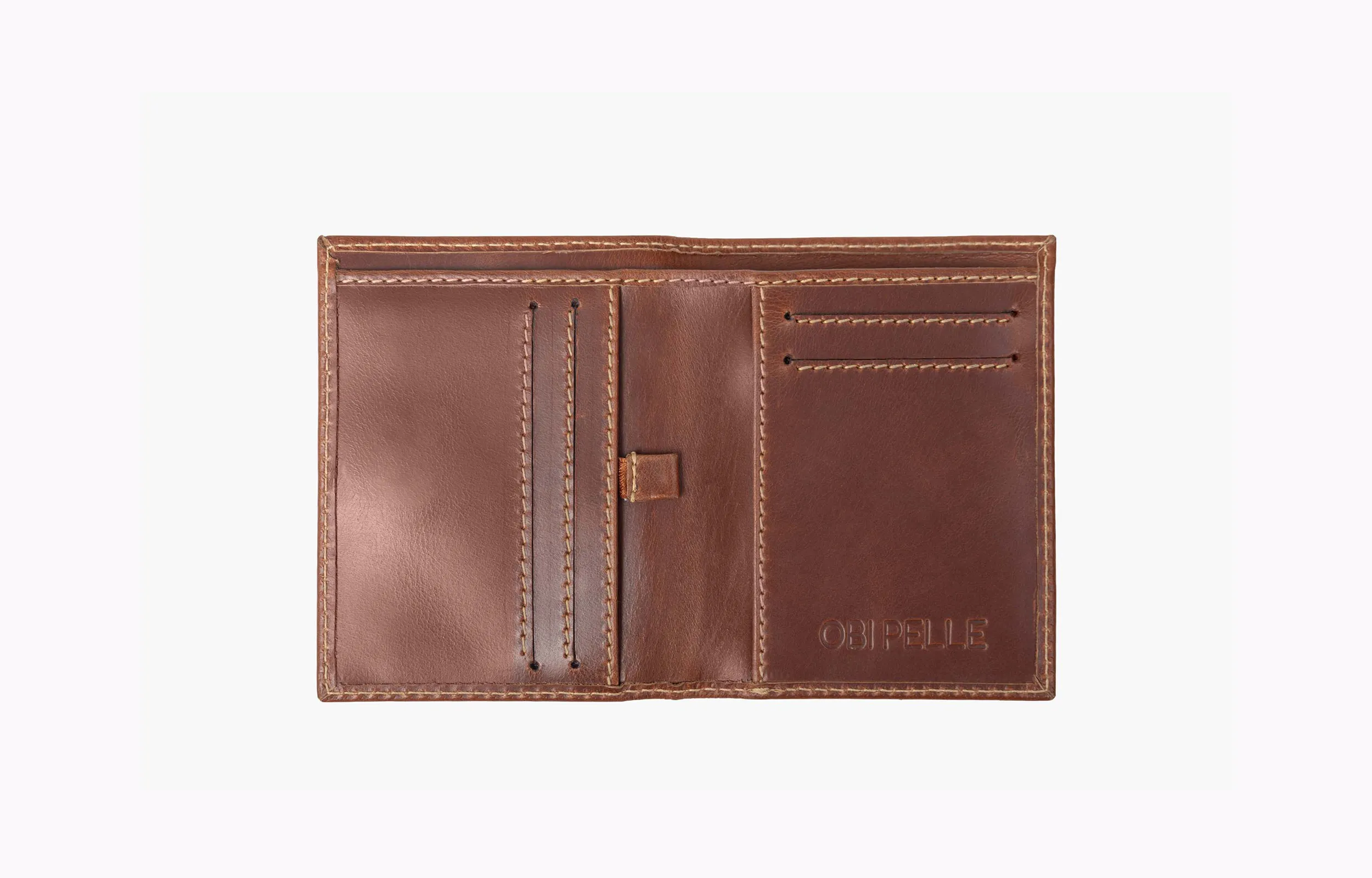 Rio Geneva Brown Leather Card Holder UK 3