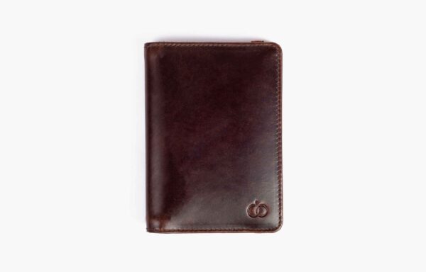 Agent Crazy Brown Leather Card Holder UK 1