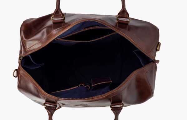 Harber Crazy Brown Leather Bags 1